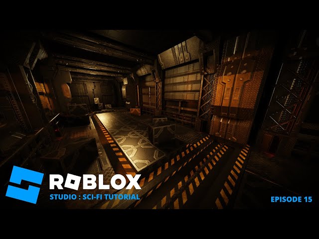 Roblox Studio - Building Tutorial |  Sci-Fi Interior