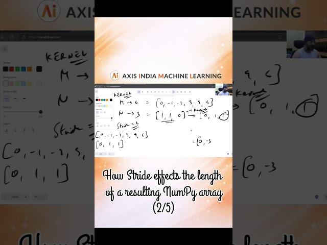 How Stride effects the length of a resulting NumPy array #datasci #numpy