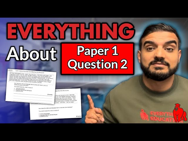English Language Paper 1, Question 2: Securing 8/8