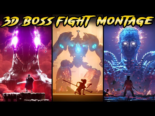 Top 100 Boss Fight 3D Montage (ft. @dzasterpeace )