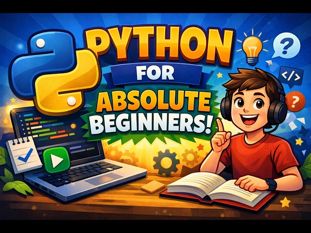 Python for Absolute Beginners | Learn Programming Step‑by‑Step
