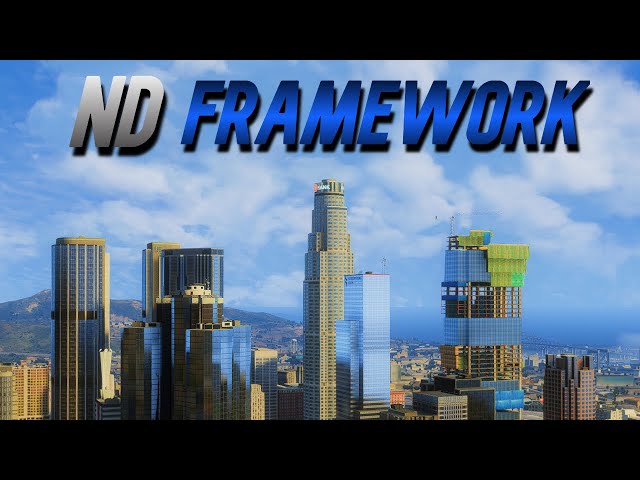 NDCore Framework | Install & Showcase |  FiveM Tutorial 2025