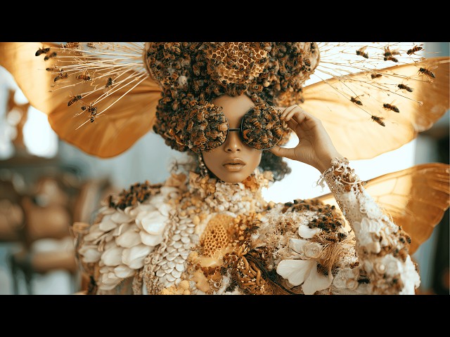 Honey in My Heels • Surreal Honeybee Fashion Dance | AI Music Video 4K