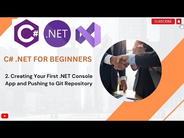 C# .NET for Beginners: 2. Creating First .NET Console App & Pushing to Git Repository- සිංහල #dotnet