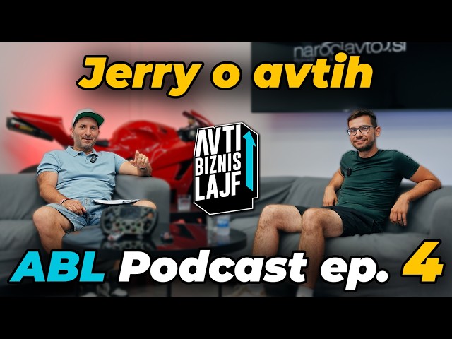 ABL Podcast E004 - Jernej Rajer (Jerry o avtih) - iz grmovja do Atmosfercev