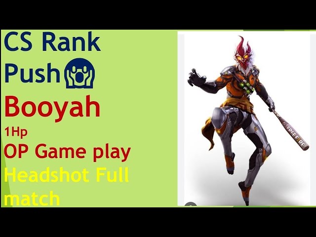 CS Ranks Headshot boohya freefire #freefireindia #freefiremax #freefirehighlights