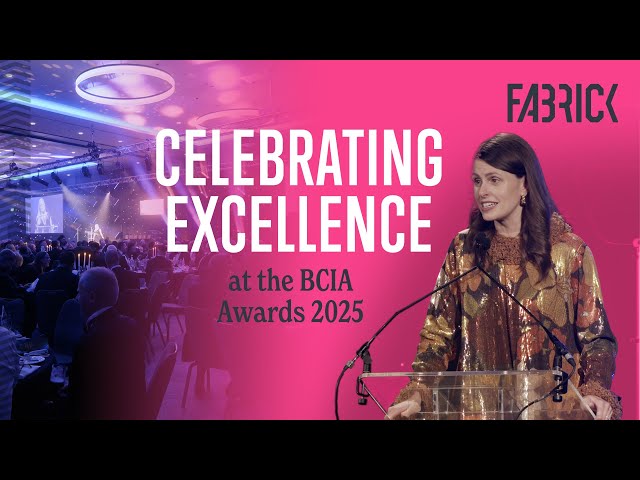 Fabrick Expertise – Fabrick supports filming at the BCIA Awards 2024