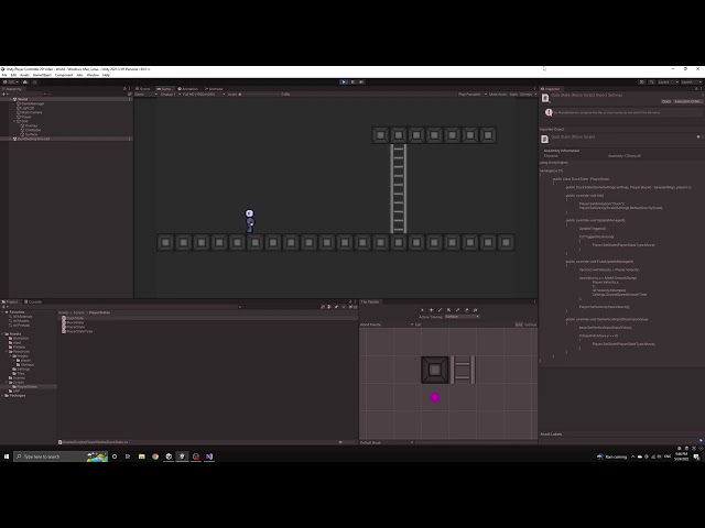 Unity 2D Player Controller - E08 The Climb State & Variable Jump Height