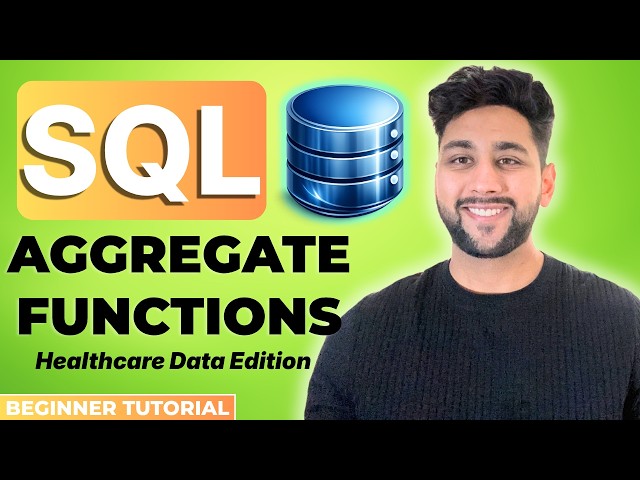 Master SQL Aggregate Functions! COUNT, SUM, AVG, MAX, MIN | Beginner SQL Tutorial