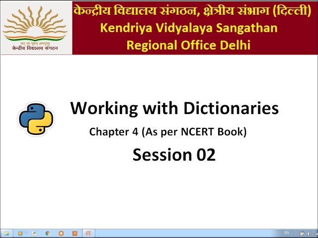 Python Dictionary Methods and Functions