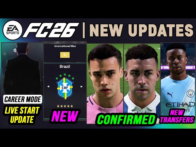 EA FC 26 NEWS | NEW Updates, Licenses, Real Faces & CONFIRMED LEAKS ✅