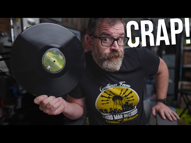 Uncomfortable Truth of Vinyl Records Sounding like Crap