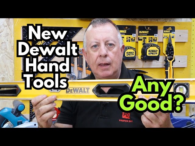 Review of the New Range of Dewalt Hand Tools