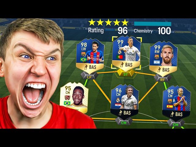 I GOT A 196 FUT Draft On FIFA 17... 10 Years Later