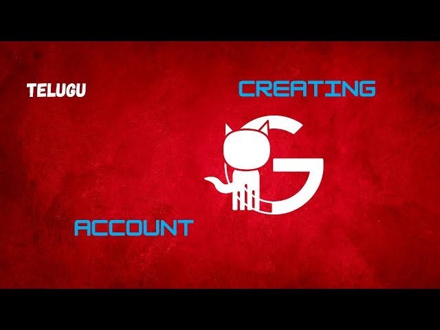 Creating GitHub Account - Telugu