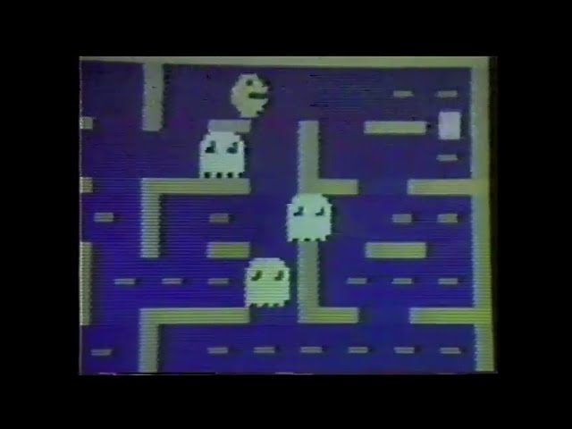 Pac-Man TV Commercial 7 for Atari 2600  - VCS - 1982