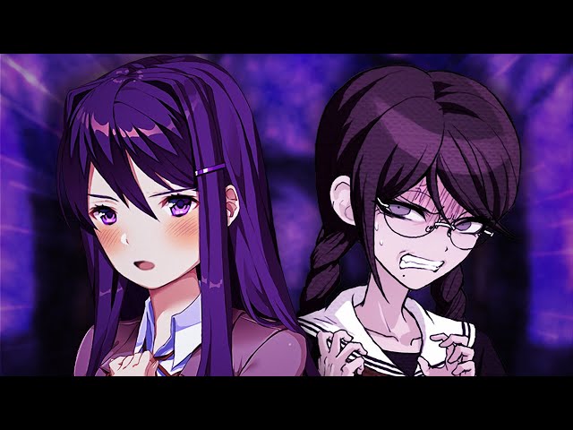 Yuri vs Toko Fukawa - RAP BATTLE! (Remaster) - ft. Chi-chi & Vanes [ DDLC vs Danganronpa ]