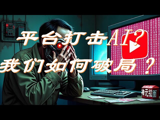 YouTube打压AI内容？背后真正的原因你想不到,一场针对AI的封杀风暴正在袭来，内容创作者怎么办？AI批量视频为什么不再吃香了?AI内容泛滥，平台终于出手了！但这类人不怕油管创业#油管自媒体