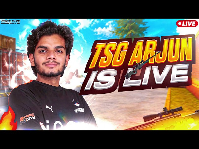 TOURNAMENT LIVE WITH IQOO.OGxTSG 🏹 FT.TSG ARJUN #IQOO #IQOOZ11