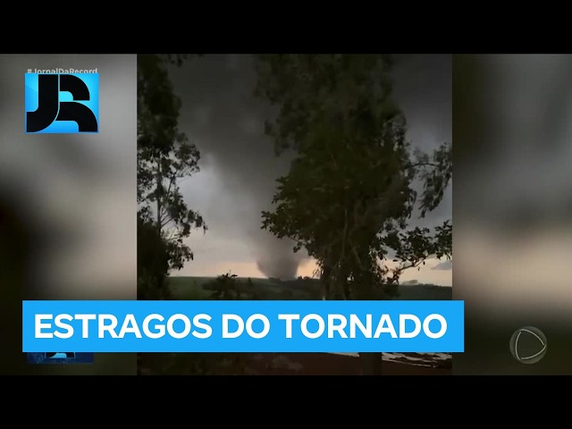 Over 140 cities affected by tornado in RS