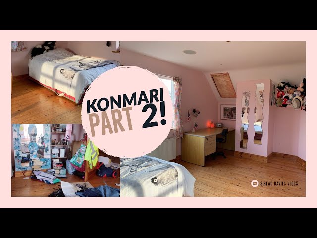 KonMari Method PART 2 | INSANE KOMONO DECLUTTER