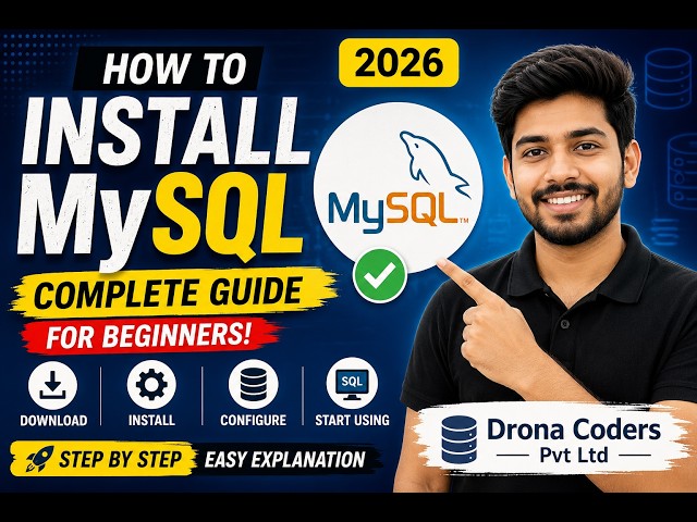 How to Install MySQL 8.0 on Windows | Complete Beginner Guide (2026)