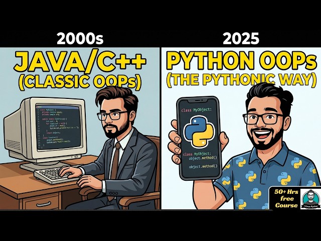 How OOPs in python is different than other Languages : Python explained in short and simple
