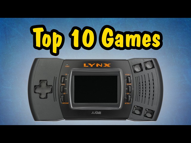 Top 10 Atari Lynx Games (according to fans)