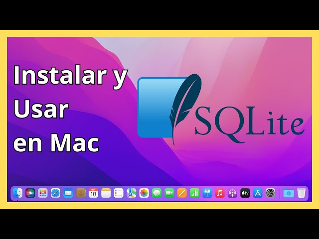 SQLite: La Base de Datos que no sabías que necesitabas (Instalación y uso en Mac)