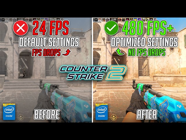 Counter Strike 2 - Best PC Settings to Fix FPS Drops, Lags & Stutters on ANY PC📈
