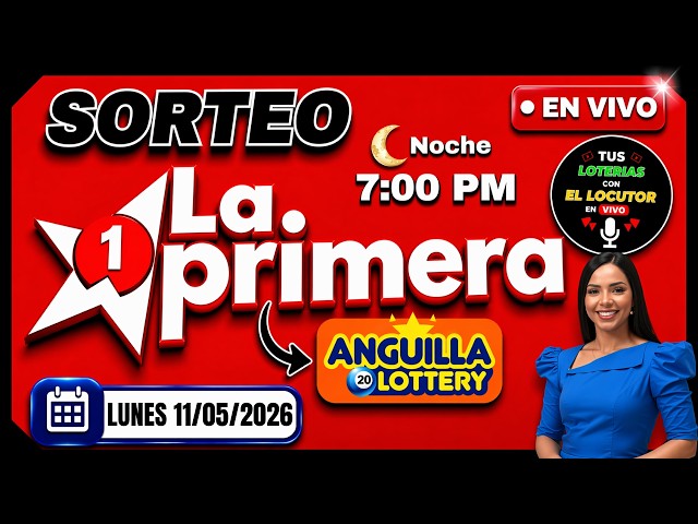 La Primera Lottery Broadcast 7 PM Live Results for Today, Tuesday, May 12, 2026