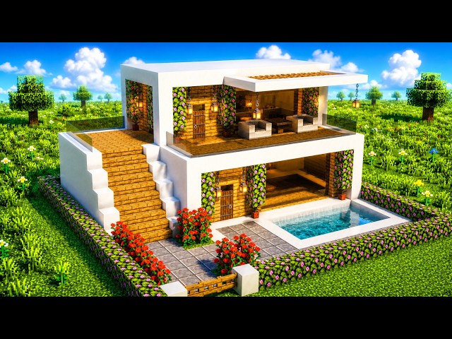 Minecraft house Tutorial #4