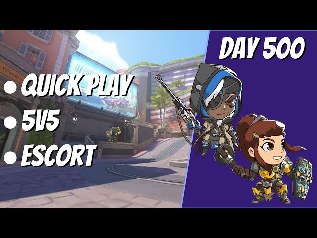 Day 500 of Uploading an Overwatch Game Every Day