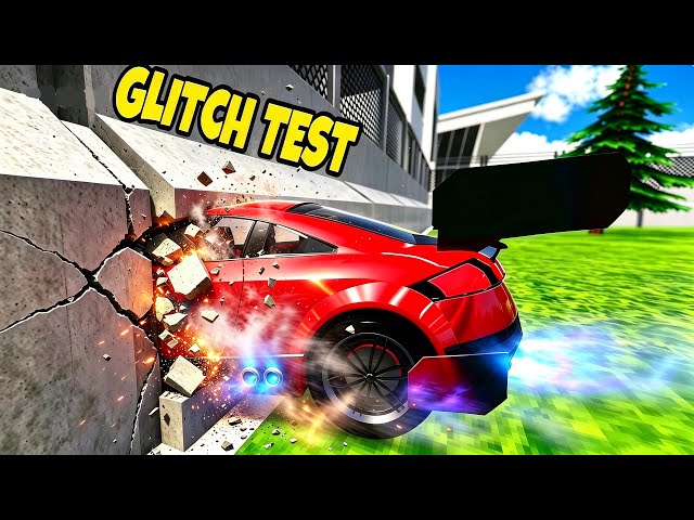 All Nitro Cars Glitch & Crash Test 💀 | Dude Theft Wars 🔥