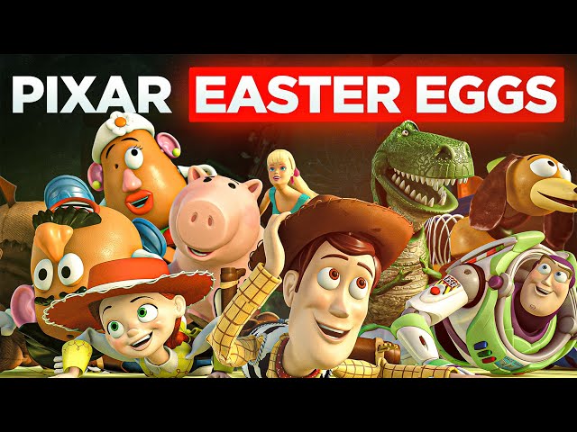 The Best Pixar Easter Eggs You Probably Missed!