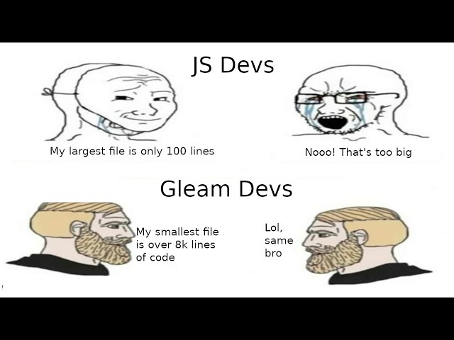 Gleam knows best... Well I hope so