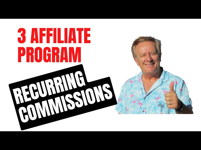 3 Free to Join Affiliate Programs That Pay You For Life!