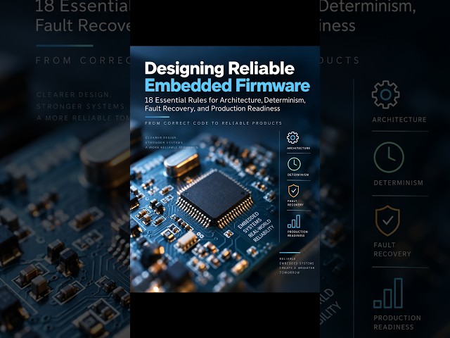 Designing Reliable Embedded Firmware: 18 Essential Rules for Architecture, Determinism, Fault