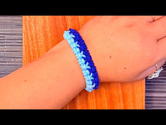 EASY MACRAME BRACELET #diy #craft #bracelet #live #tutorial