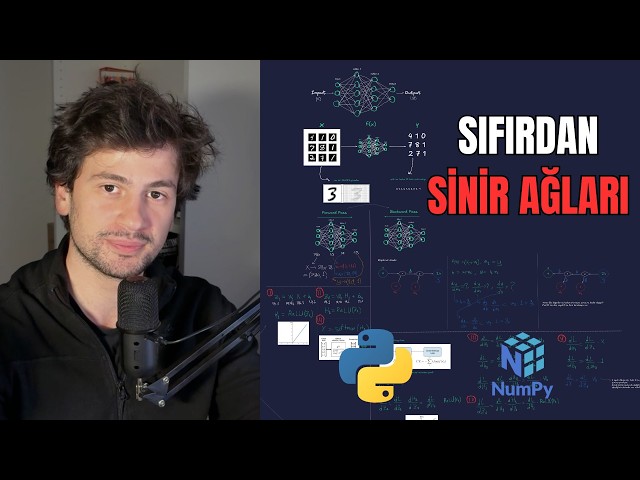 Yapay Sinir Ağları Nasıl Çalışır? | Sıfırdan Matematik ve Kodlama