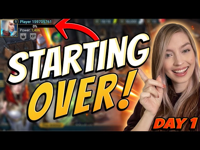 Testing My Own Beginner Strategy - Day One In Raid Shadow Legends!