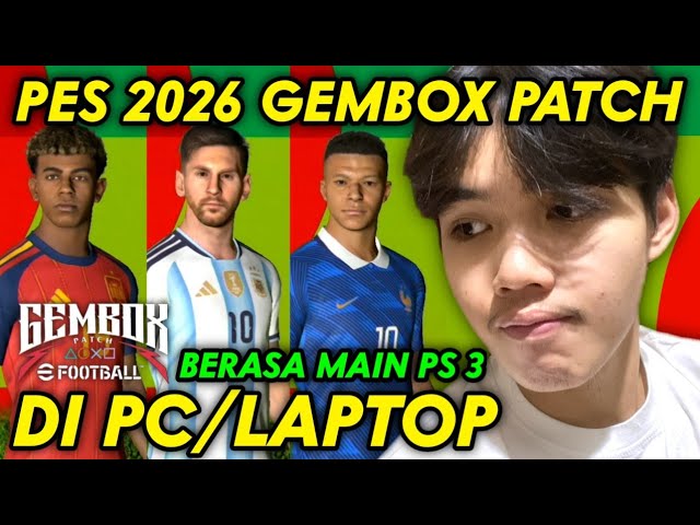 How to Download eFooball PES 2026 GEMBOX PATCH on PC/LAPTOP for Free!