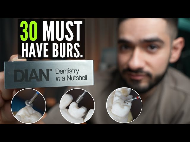Essential Dental Burs and how to use them