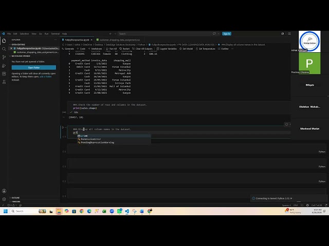 Python Data Cleaning