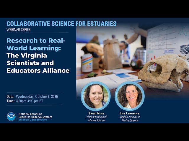 Research to Real-World Learning: The Virginia Scientists and Educators Alliance