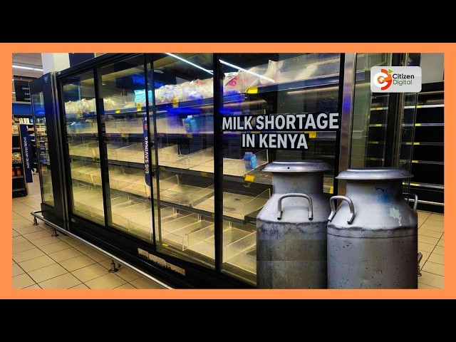 Milk shortage hits supermarkets as supplies decline