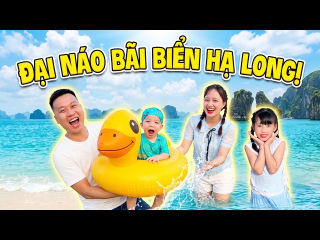Hue, MiMi, and MiLo Take Over Ha Long Beach 🏖️ Don't Play the Role of Uncle Duong's Brother, You'...