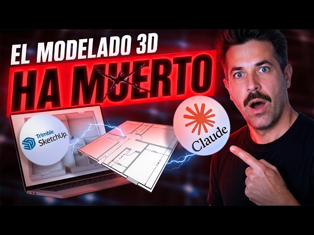 🚨Claude is now CREATING 3D models in SketchUp: Goodbye to manual modeling?