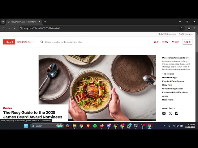 🤖 Resy Table Booking Bot Using Python + Selenium | Full Automation Showcase