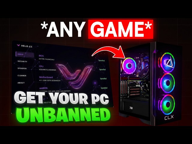 PERMANENT HWID Spoofer - UNBAN Yourself From ANY Game Forever!